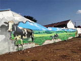 新农村文化墙作品